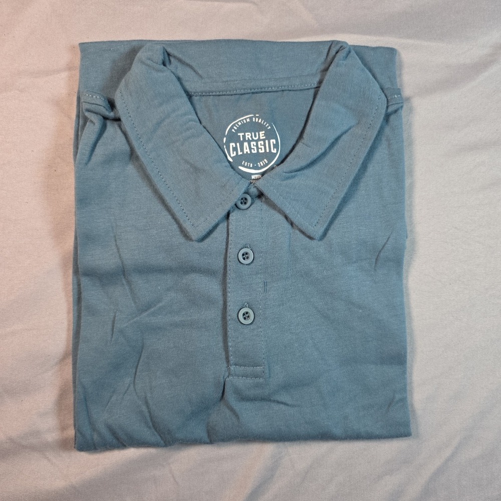 True Classic Medium Polo Turquoise